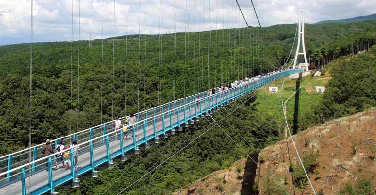 三島スカイウォーク（日本一長い吊橋）