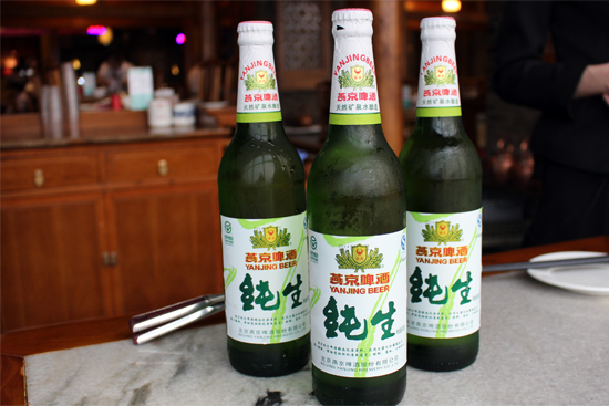 北京のビールは 燕京ビール♪ 中国北京ツアーを10倍楽しめる?情報