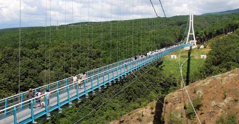 三島スカイウォーク(日本一長い吊橋)