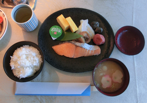 寝台特急カシオペア 朝食(和食)